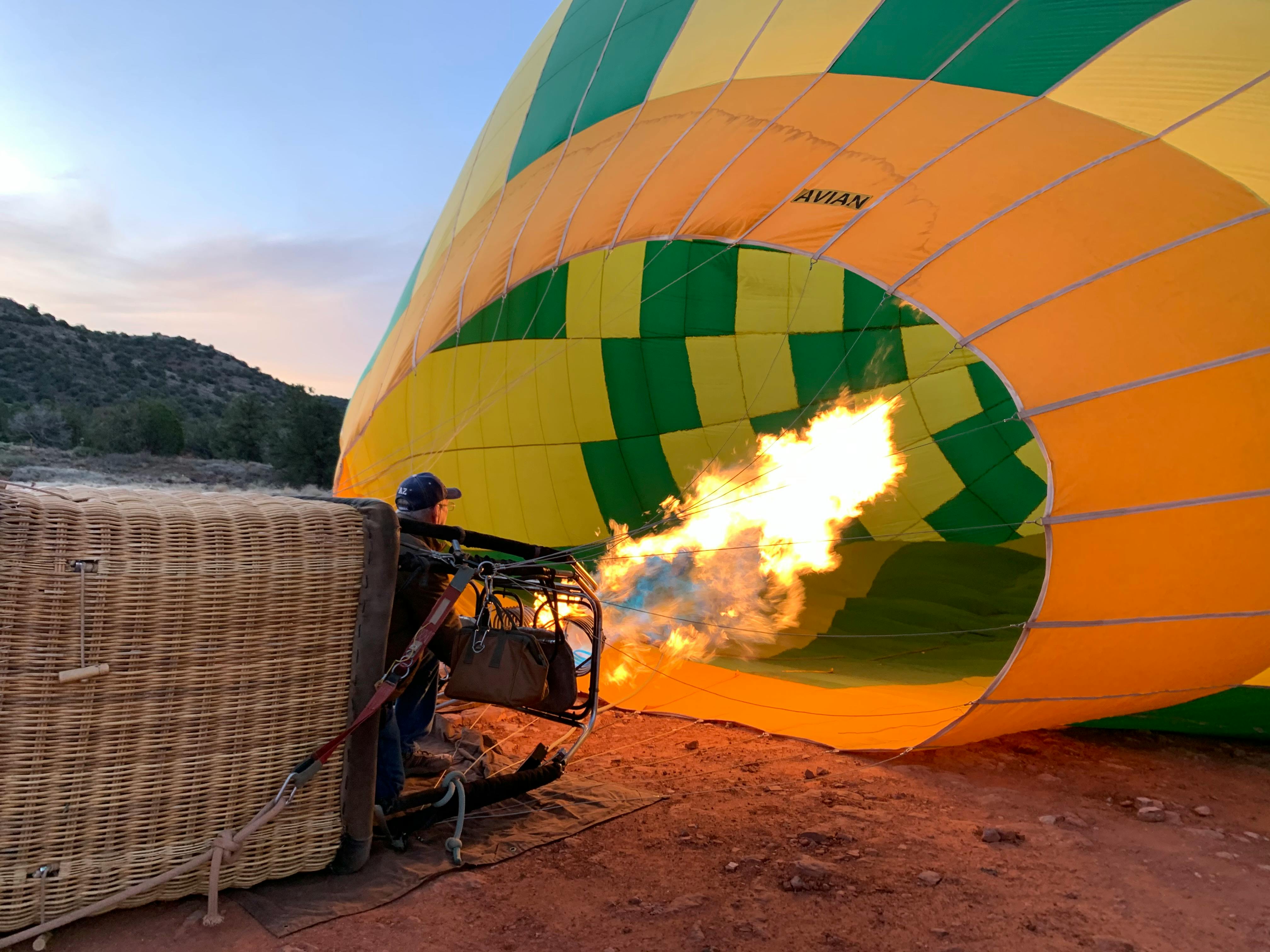 Montgolfière au Maroc