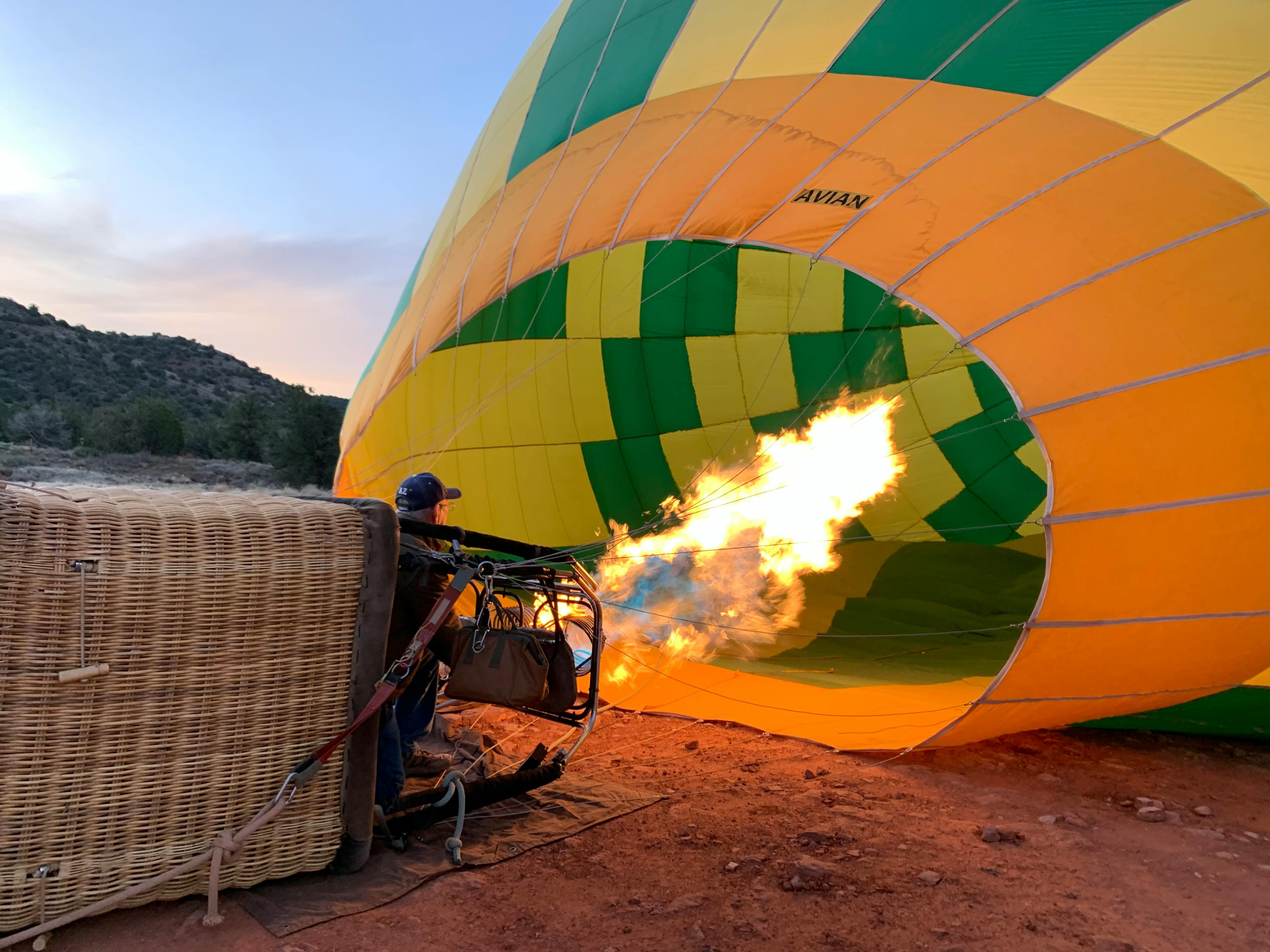 Montgolfière au Maroc